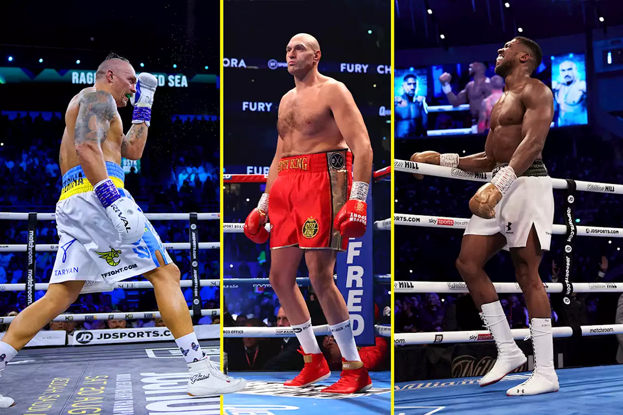 Tyson Fury claims he could fight Anthony Joshua and Oleksandr Usyk at the same time