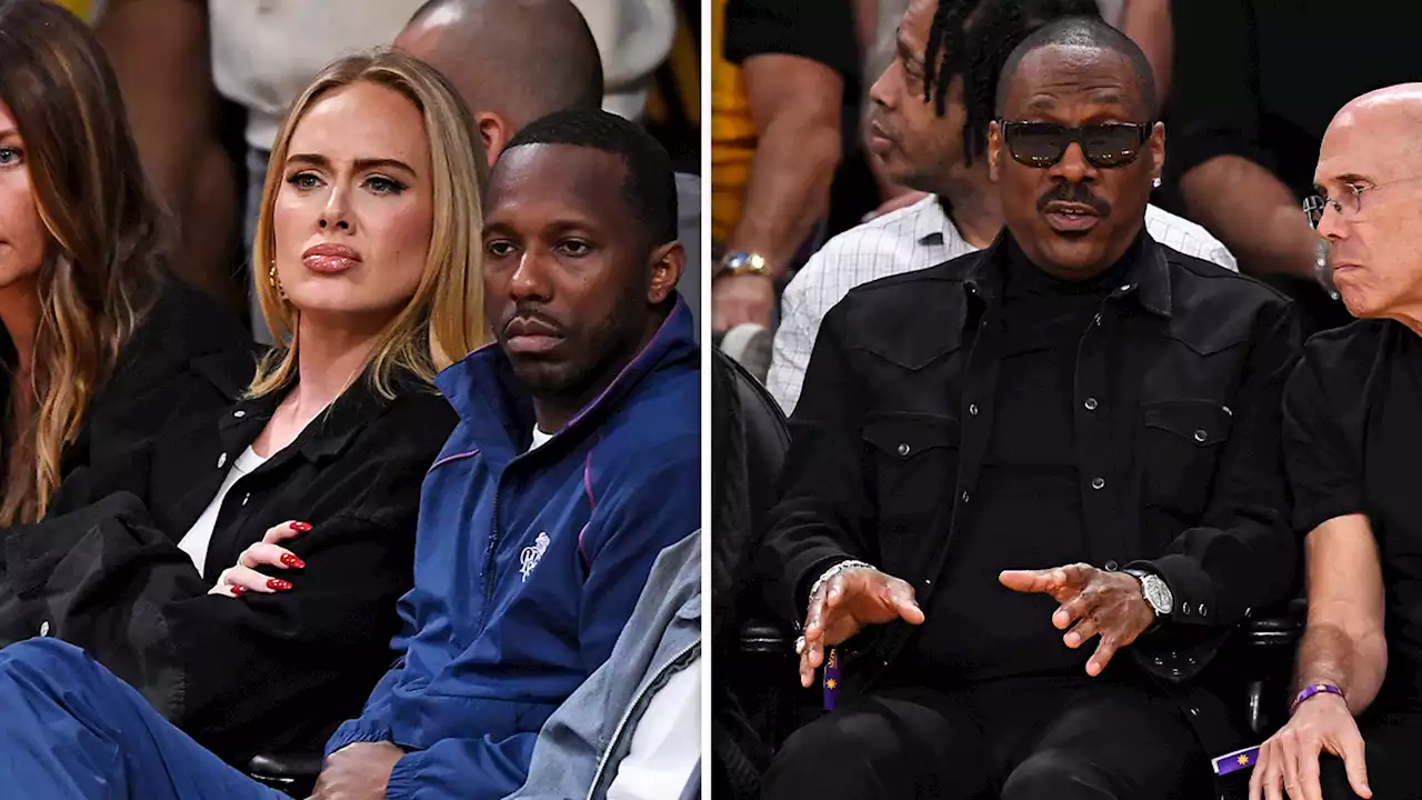 Adele, Denzel and Other Celebs Watch Lakers Get Trounced by Nuggets