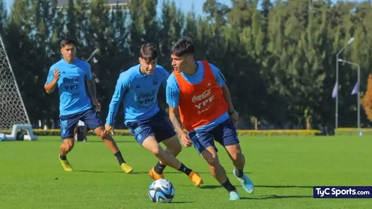 La Selección Argentina Sub 20 vuelve a las prácticas: el cambio que podría hacer Mascherano - TyC Sports