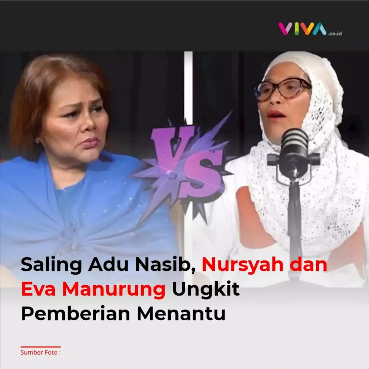 Saling Adu Nasib, Nursyah dan Eva Manurung Ungkit Pemberian Menantu