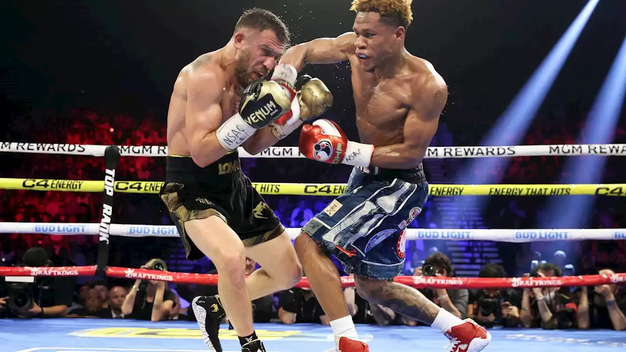 Devin Haney edges close fight with Vasiliy Lomachenko to retain undisputed lightweight title