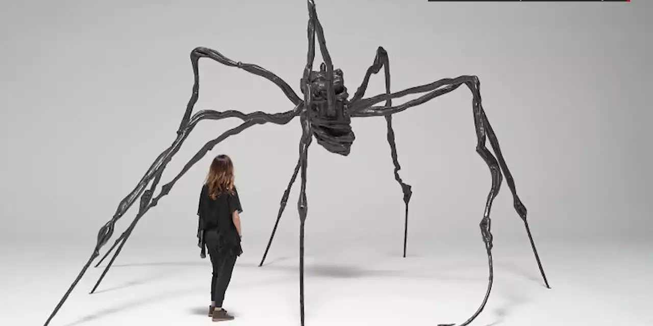 Giant Louise Bourgeois spider sculpture sells for record $32.8 million at auction