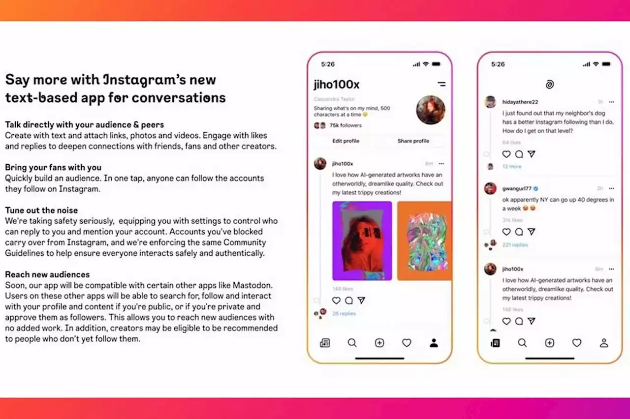 Un « Instagram pour vos pensées » : découvrez le Twitter conçu par Meta