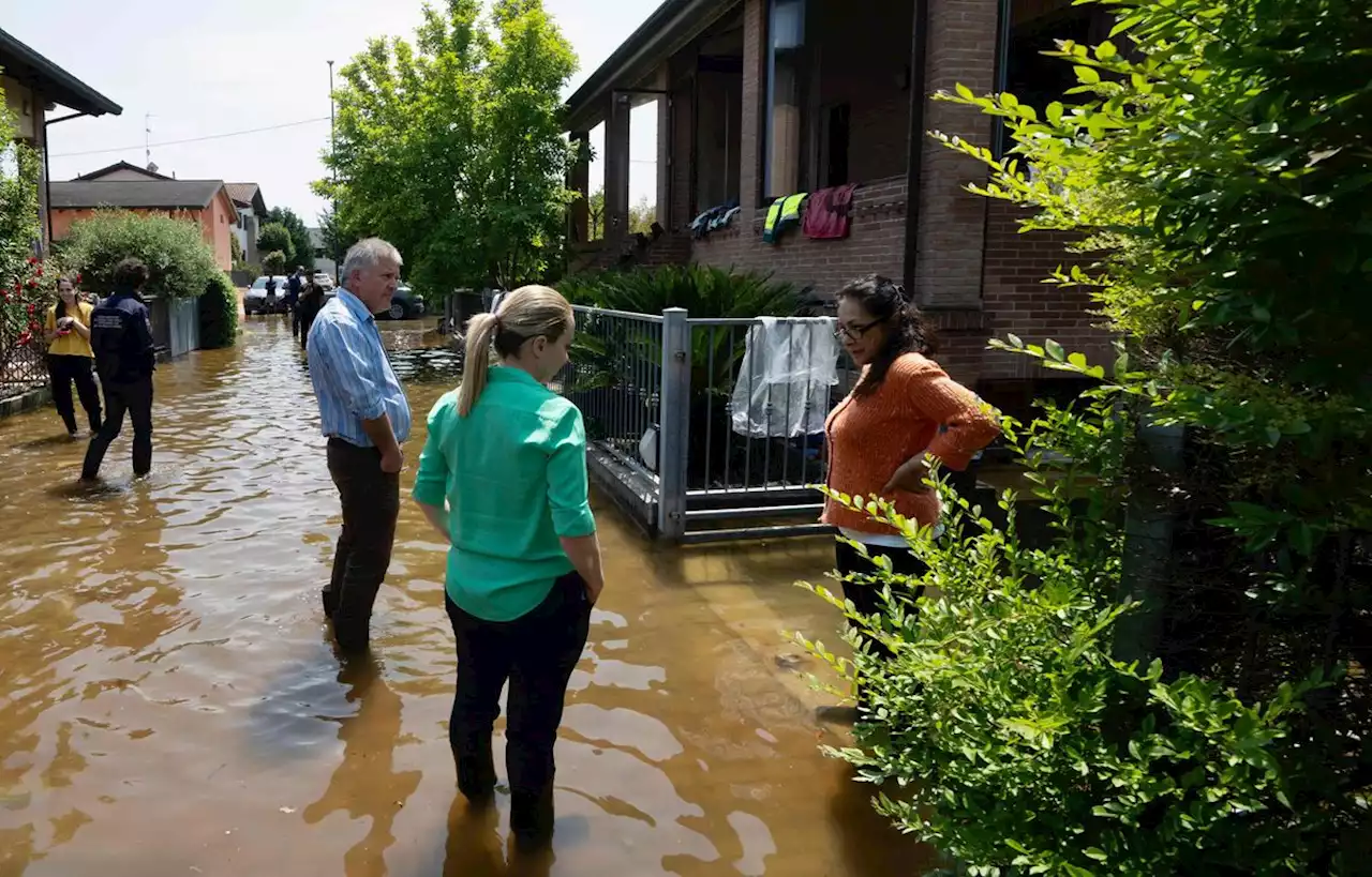 La Première ministre italienne Giorgia Meloni visite le nord-est inondé