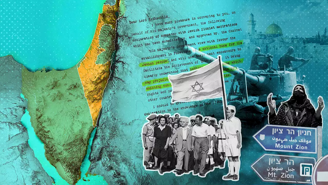 Cómo han cambiado las fronteras de Israel desde su creación hace 75 años