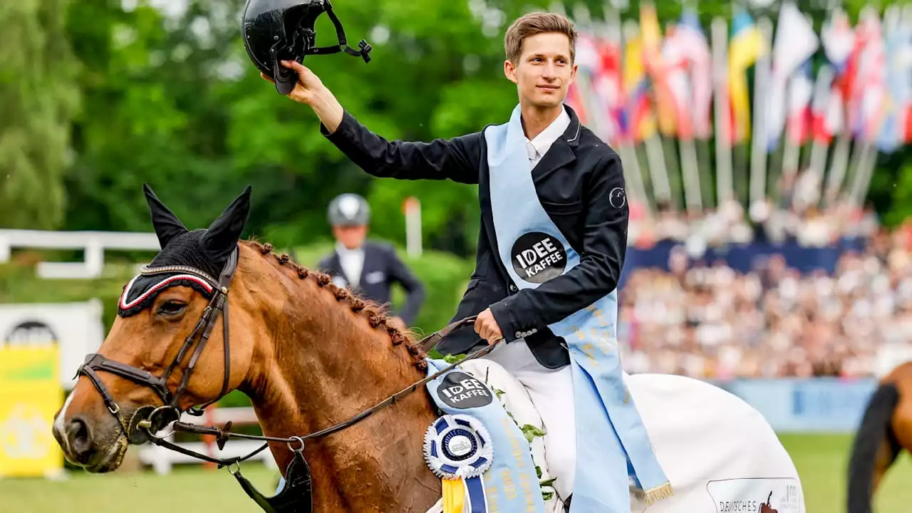 Reiten: Marvin Jüngel gewinnt das 92. Spring-Derby in Hamburg