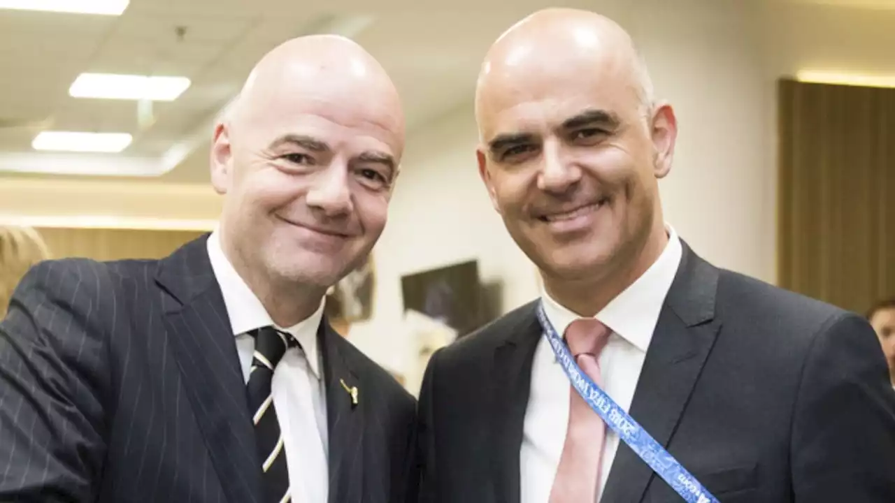 Infantino über Berset: «Er sieht viel besser aus als ich»