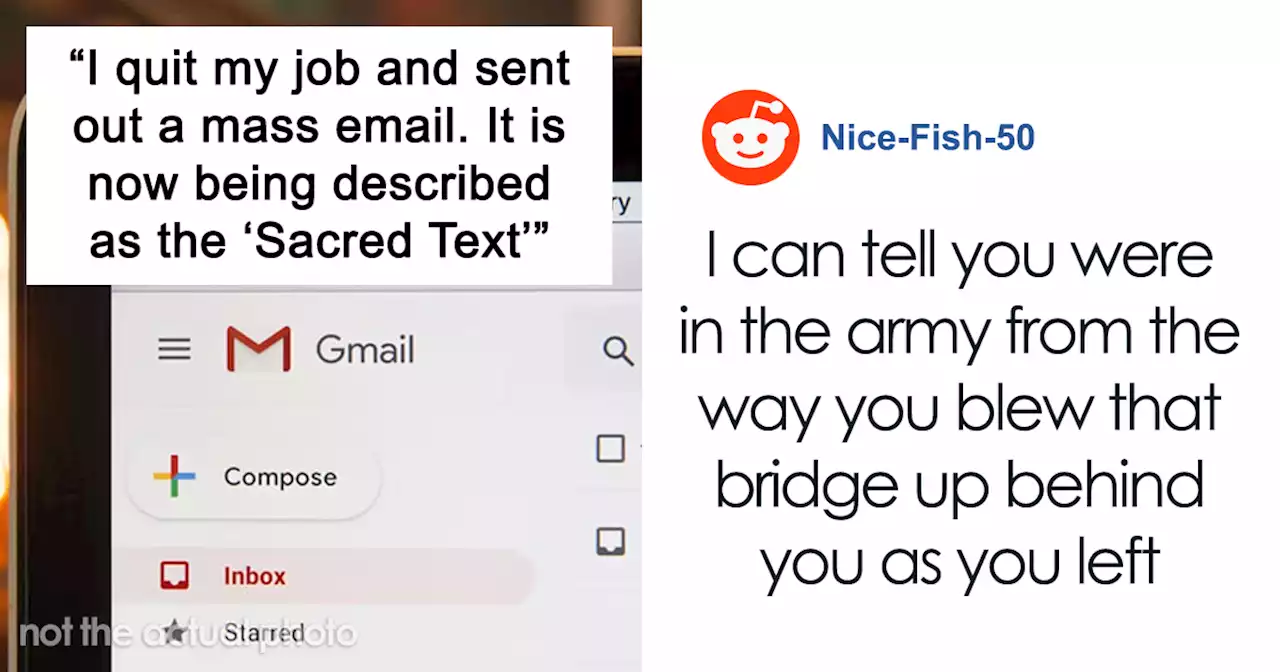 Employee Quits Their Job, Sends Out An Email That Others Call The “Sacred Text”