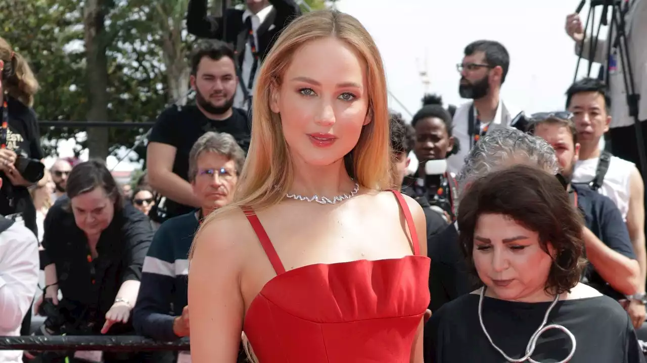 Jennifer Lawrence Brings Bombshell Glamour To Cannes