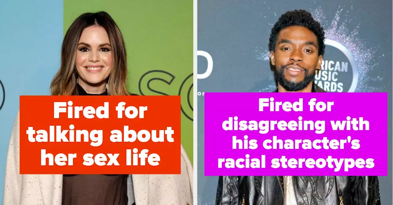 13 Celebs Who Were Fired From Their TV & Movie Roles For Pretty Interesting Reasons