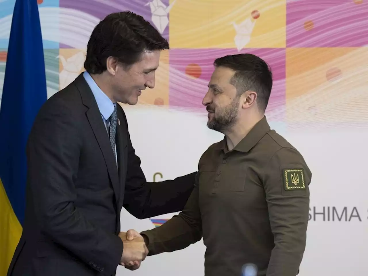 Trudeau asserts continued support for Ukraine as G7 summit featuring Zelenskyy ends