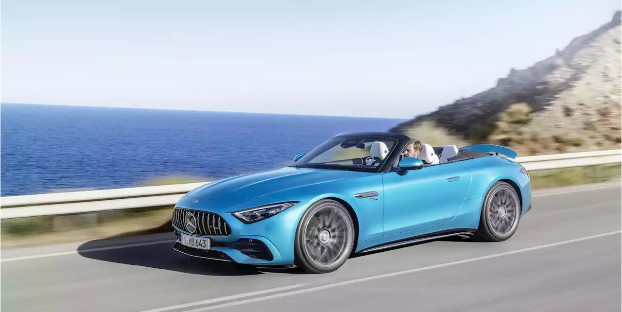 F1-Inspired 2023 Mercedes-AMG SL43 Is Headed to the United States