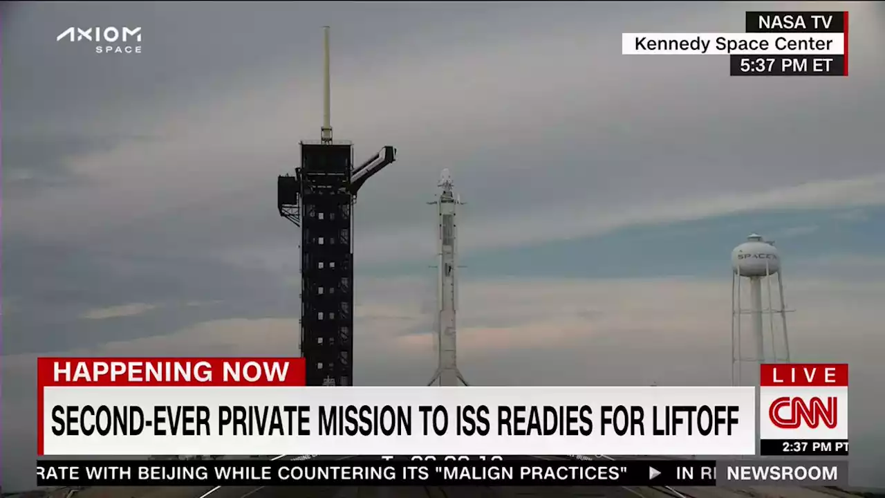 SpaceX mission lifts off with former NASA astronaut, three paying customers | CNN