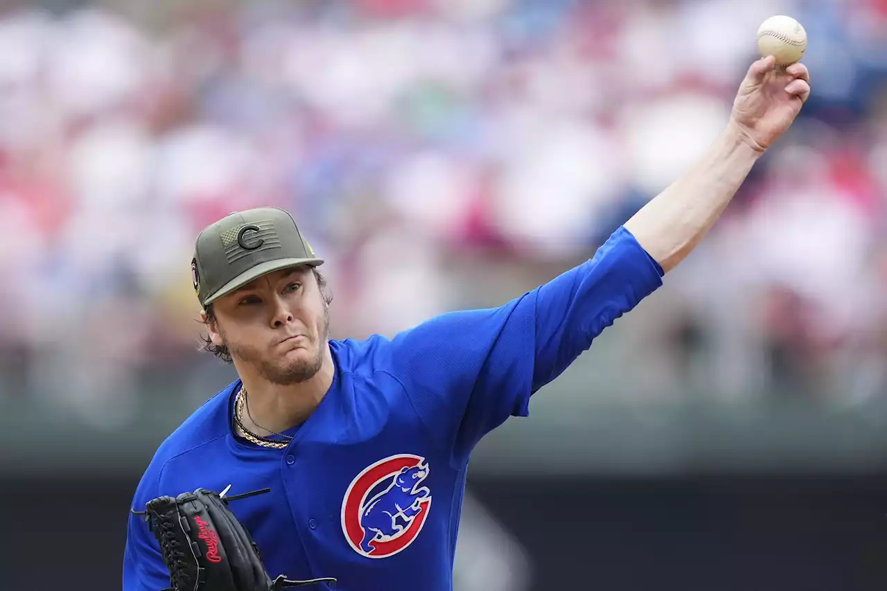 Steele solid, but slumping Cubs fall to Phillies 2-1