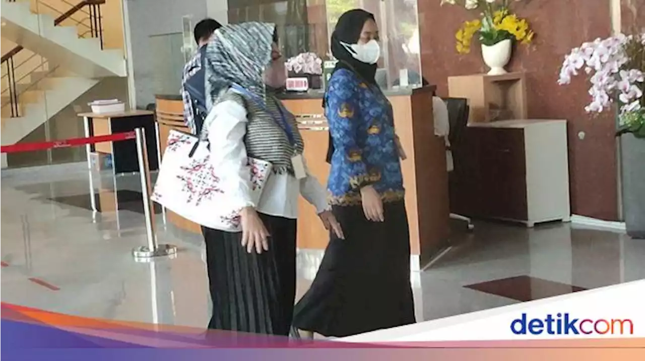 Reihana Kadinkes Lampung Tak Lagi Tutupi Wajah Pakai Majalah di KPK