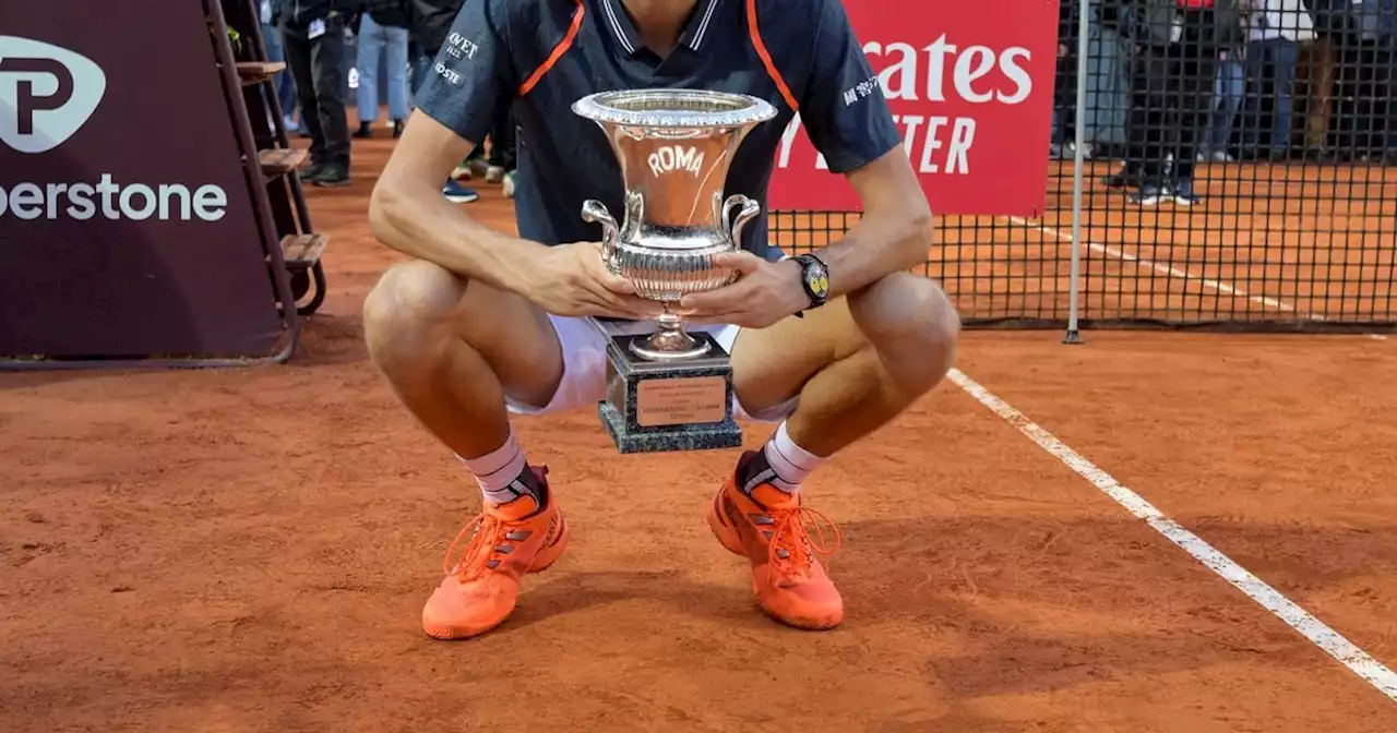 Medvedev salió campeón en Roma: la curiosa estadística que consiguió y la mala noticia para Alcaraz y Djokovic