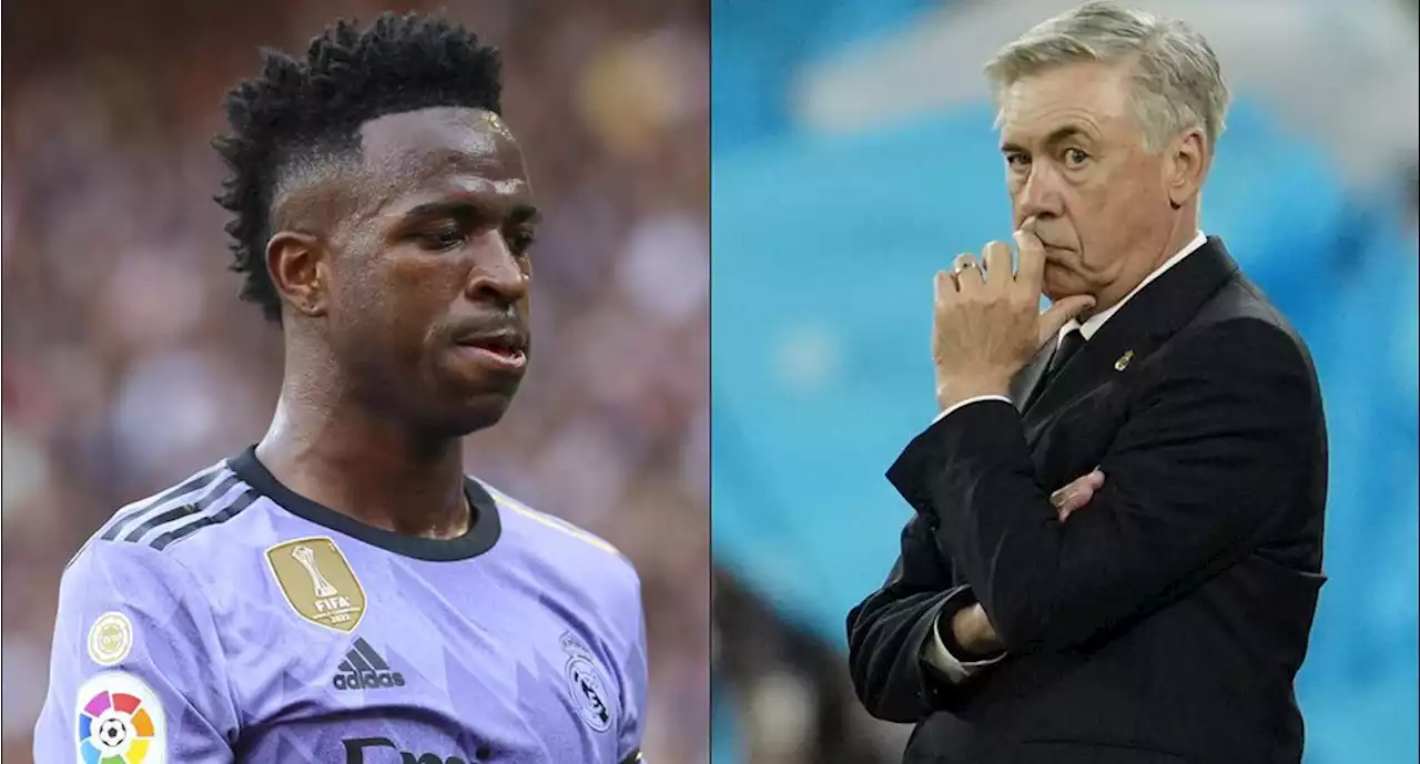 Carlo Ancelotti explota por racismo contra Vinícius Júnior: “Un estadio grita mono a un jugador, hay algo malo en esta liga”