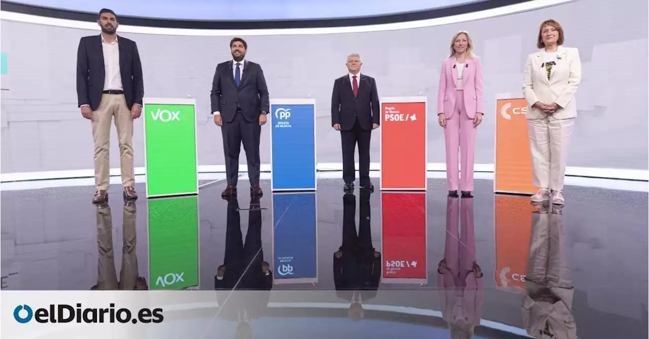 Un debate 'torticero', acusaciones de 'comportamiento antidemocrático' y 30 minutos de publi: por qué se canceló el debate de las elecciones en la Región de Murcia