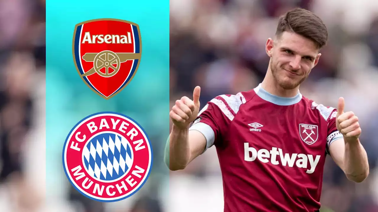 Declan Rice deemed 'perfect' for Bayern as Tuchel '100% involved' in race to beat Arsenal to transfer