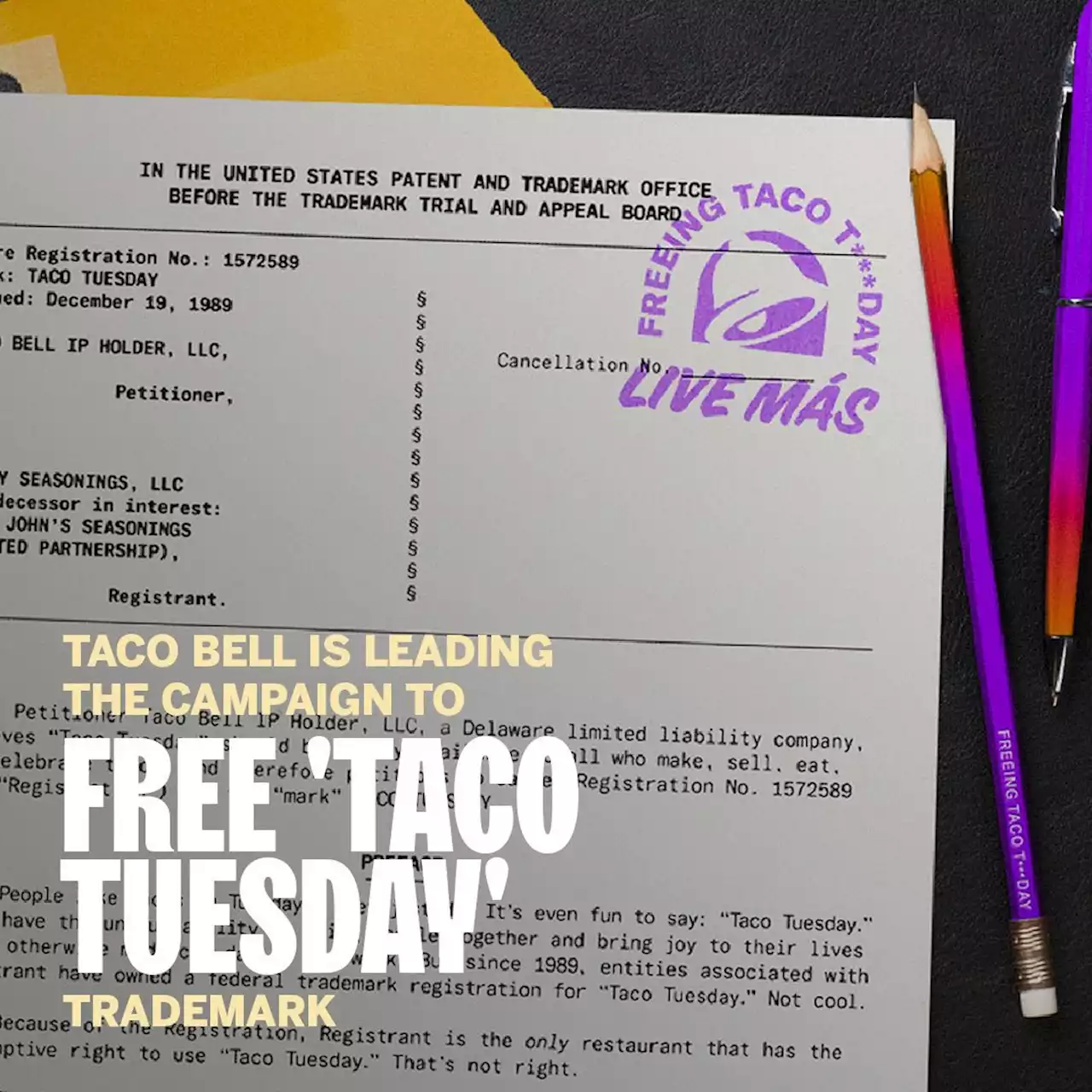 Taco Bell Is Leading the Campaign to Free 'Taco Tuesday' Trademark