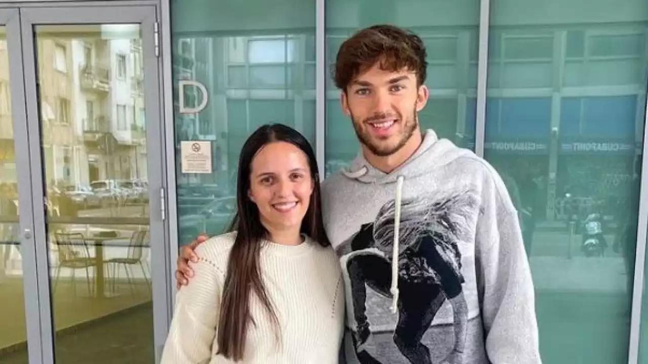 Antonela, dall’Uruguay a Imola per Gasly: niente GP, ma Pierre la incontra