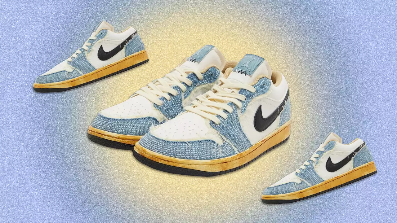 Ces Air Jordan 1 Low sont les sneakers idéales pour un total look en jean