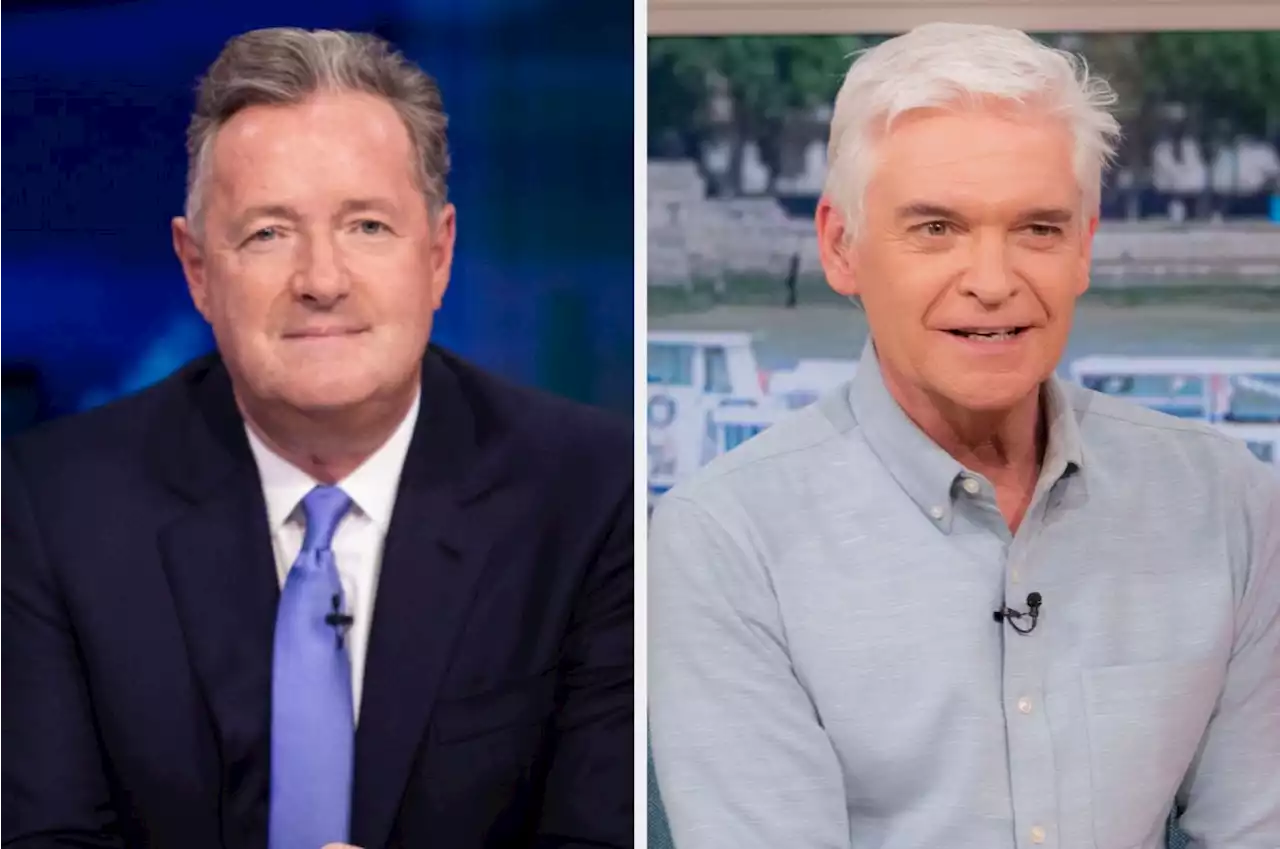 Piers Morgan Obviously Had Something To Say About Phillip Schofield's This Morning Exit