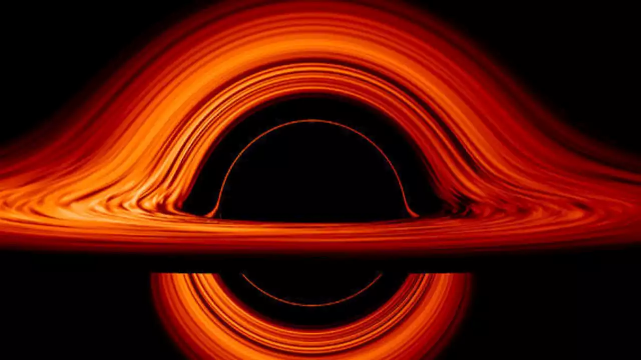 Astronomers recreate super speedy rings surrounding black holes in lab