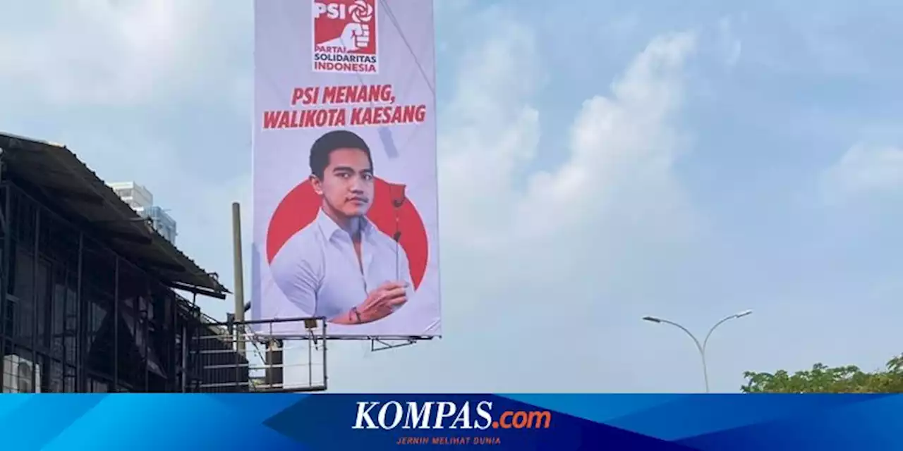 PSI Pasang Baliho di Margonda, Dukung Kaesang Jadi Calon Wali Kota Depok