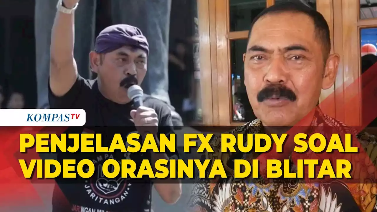 Penjelasan FX Hadi Rudyatmo Soal Video Orasinya di Blitar Viral