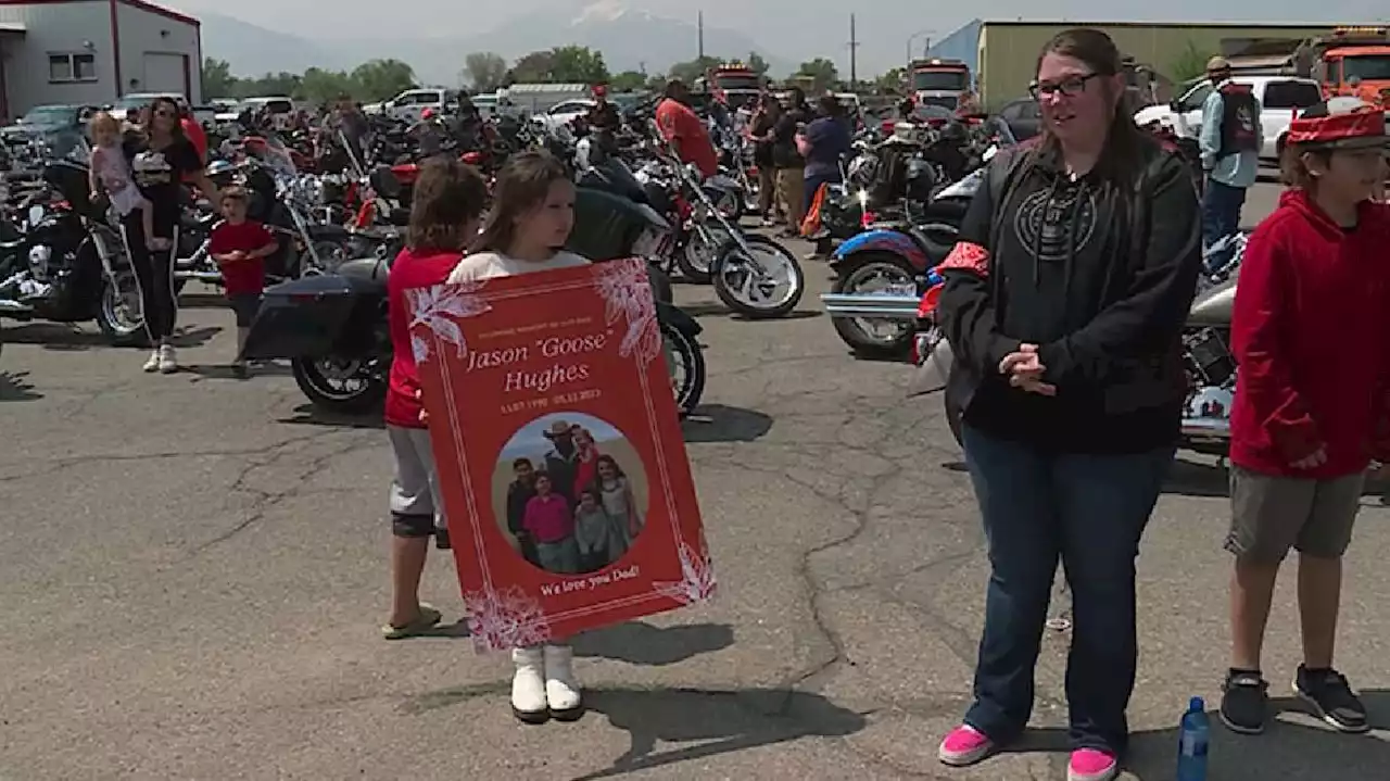 Family, friends remember Spanish Fork man killed in DUI crash with honorary motorcycle ride