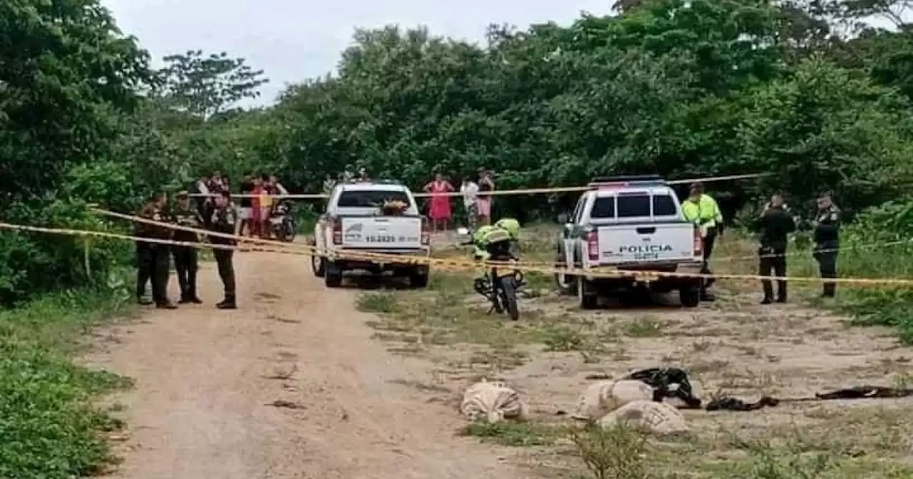 Masacre en La Guajira: Hallan el cuerpo de cinco personas dentro de sacos en Riohacha