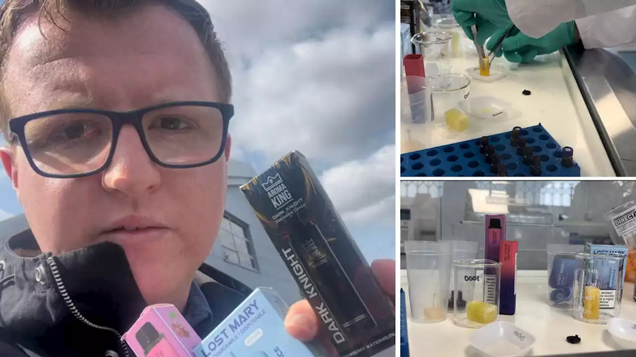 Vapes falsely advertised as nicotine-free sold online without age checks, LBC investigation finds