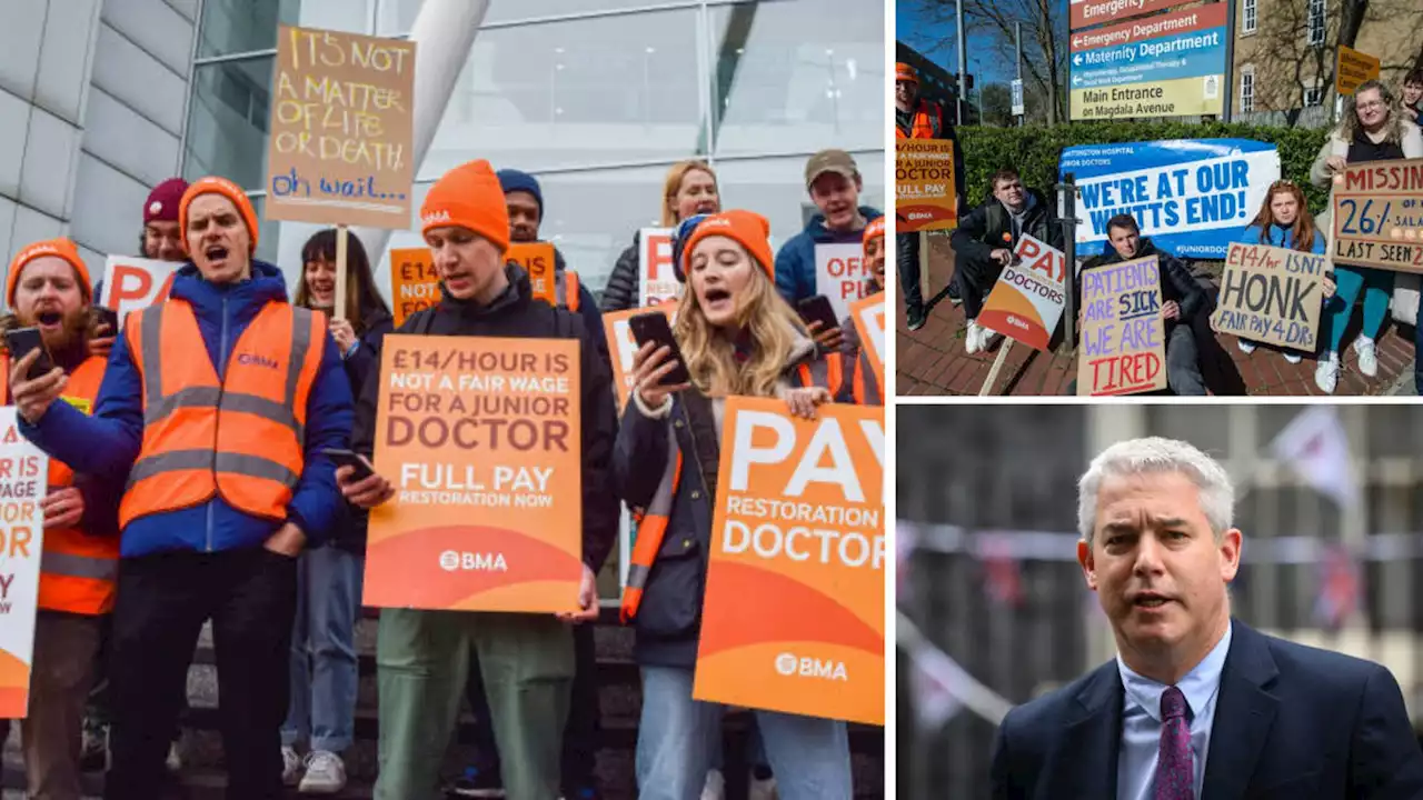 Junior doctors announce fresh three-day strike in June as union calls for 'credible' pay offer