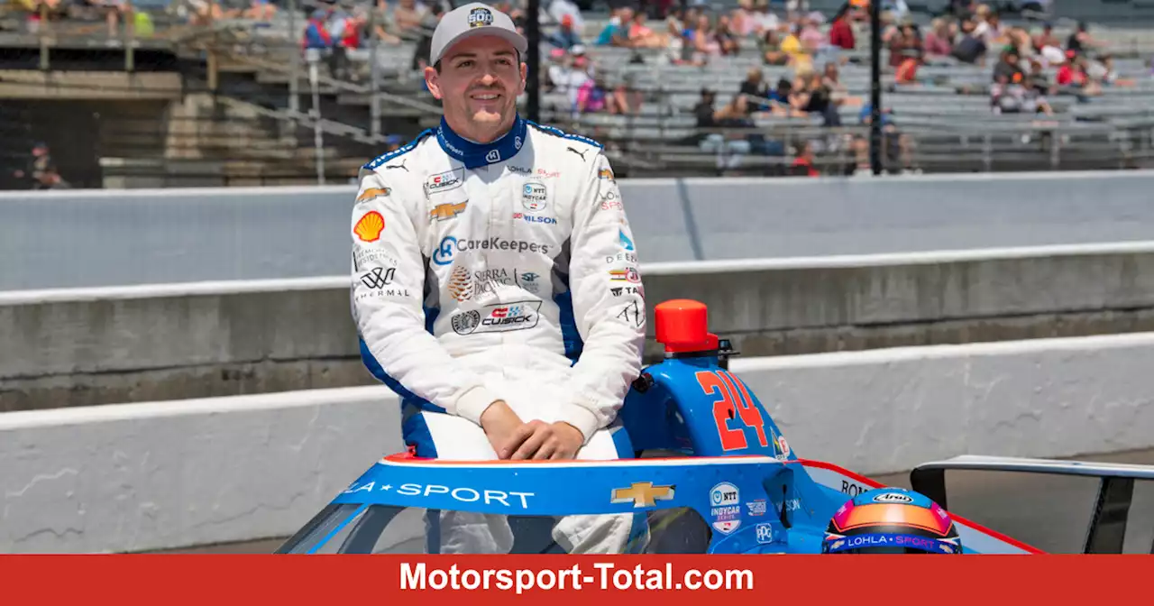 Indy 500: Stefan Wilson nach Crash im Montagstraining im Krankenhaus