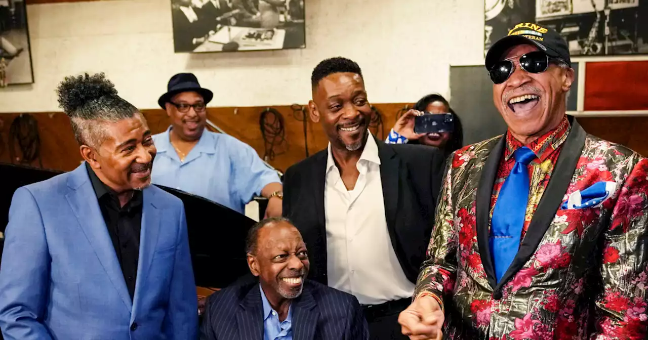 Famed R&B group The Spinners donate performance outfits to Motown Museum in Detroit