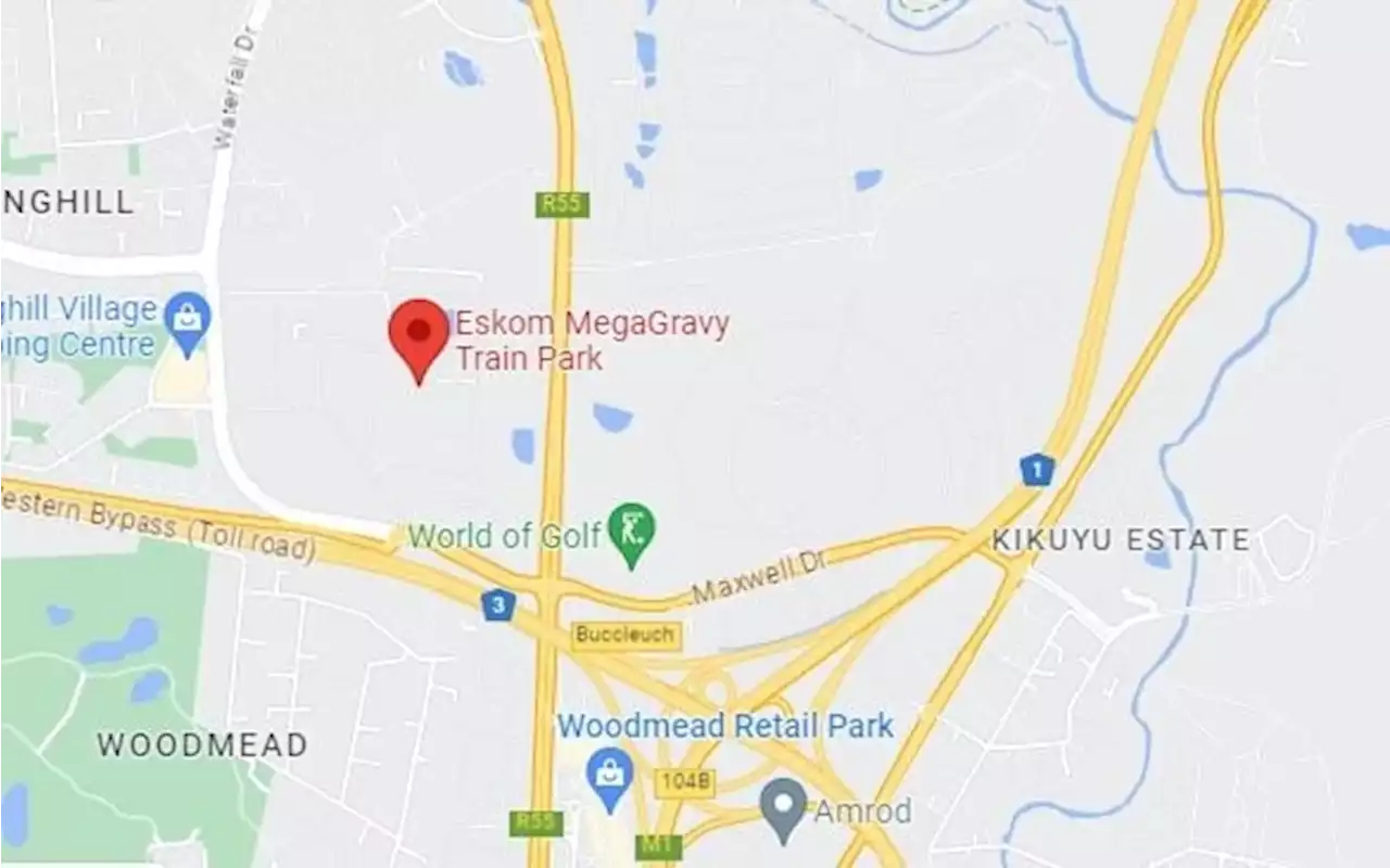 Unknown individual renames Eskom HQ as 'MegaGravy Train Park' on Google Maps | News24