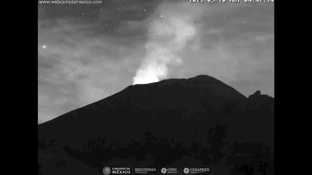 Aumenta la actividad del volcán Popocatépetl: alerta en México y vuelos cancelados