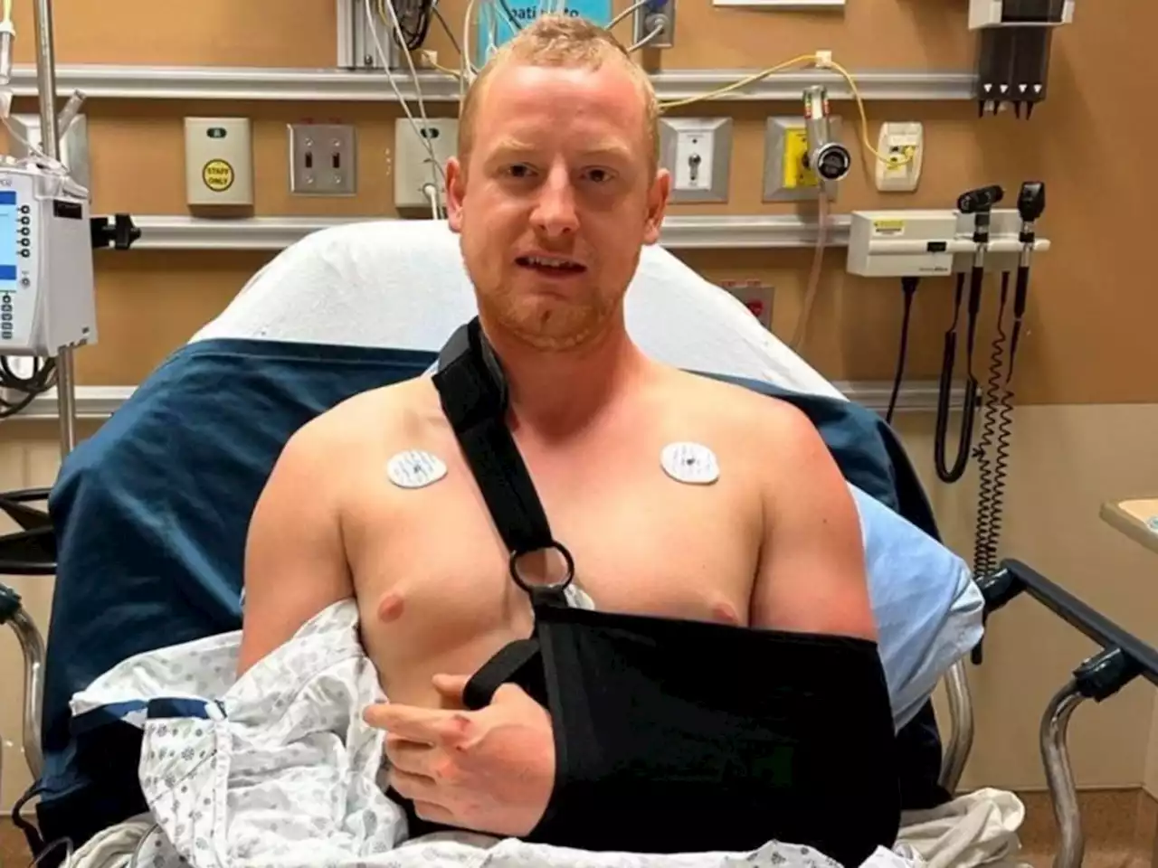 'Bears are built like a truck,' B.C. cyclist says after crash