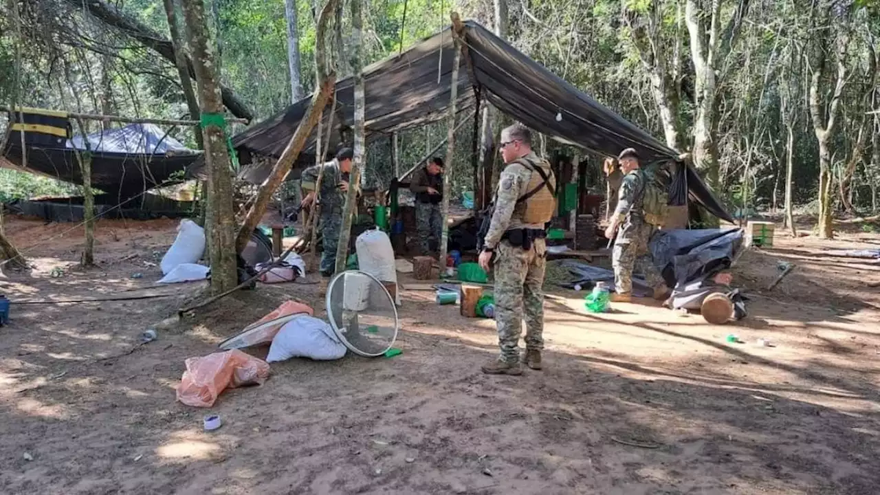 Operação desmantela 13 acampamentos de narcotráfico no Paraguai