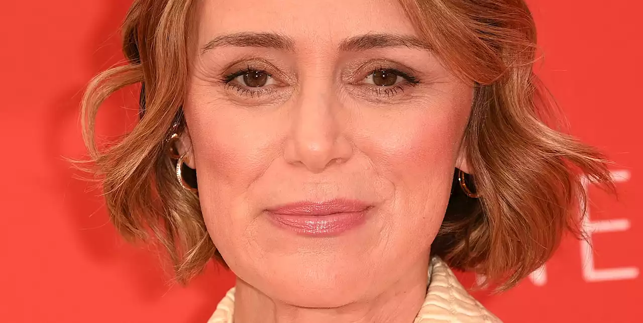 Keeley Hawes is the picture of spring at Chelsea Flower Show