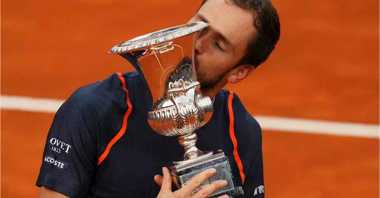 Medvedev outclasses Rune in Rome to capture first title on clay