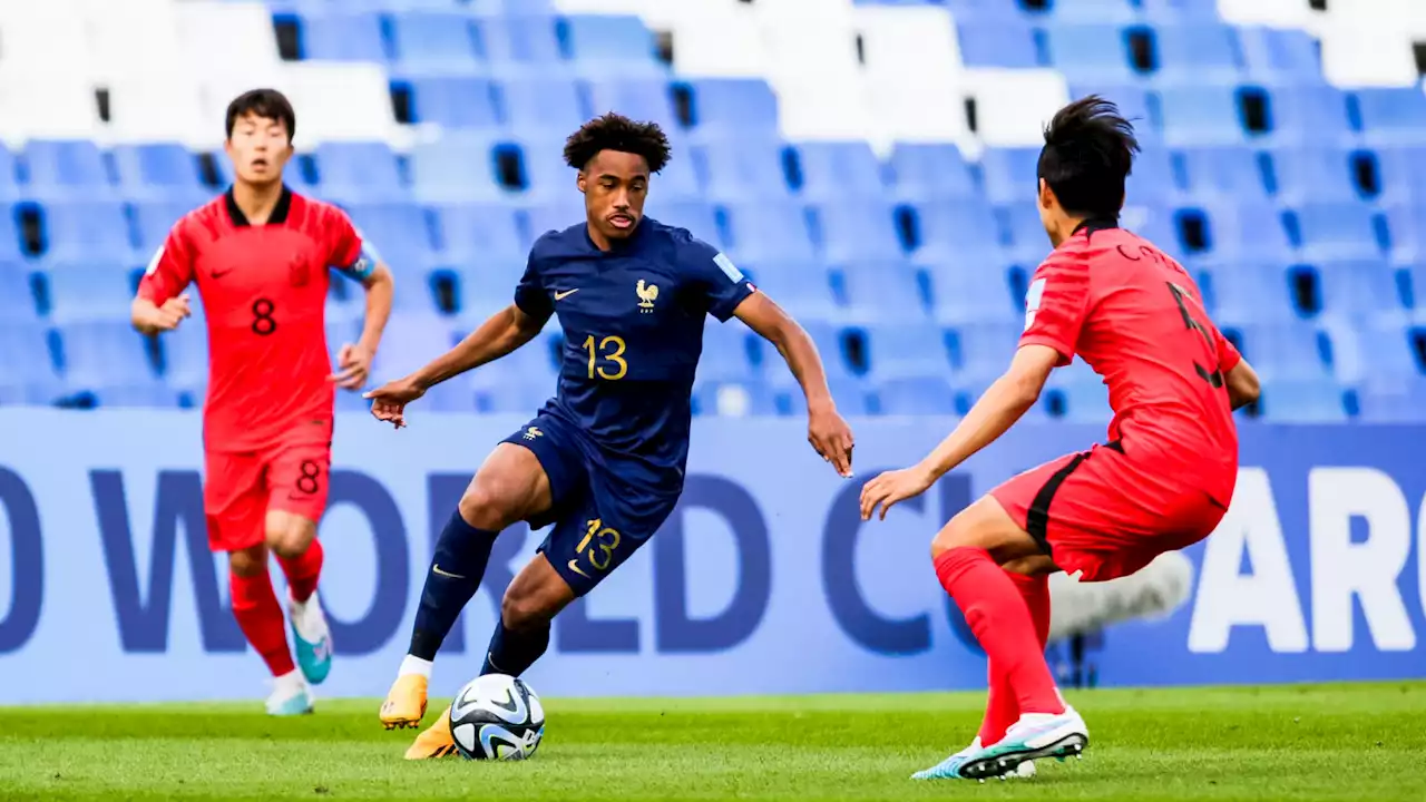 Coupe du monde U20: l'équipe de France battue d'entrée par la Corée du Sud