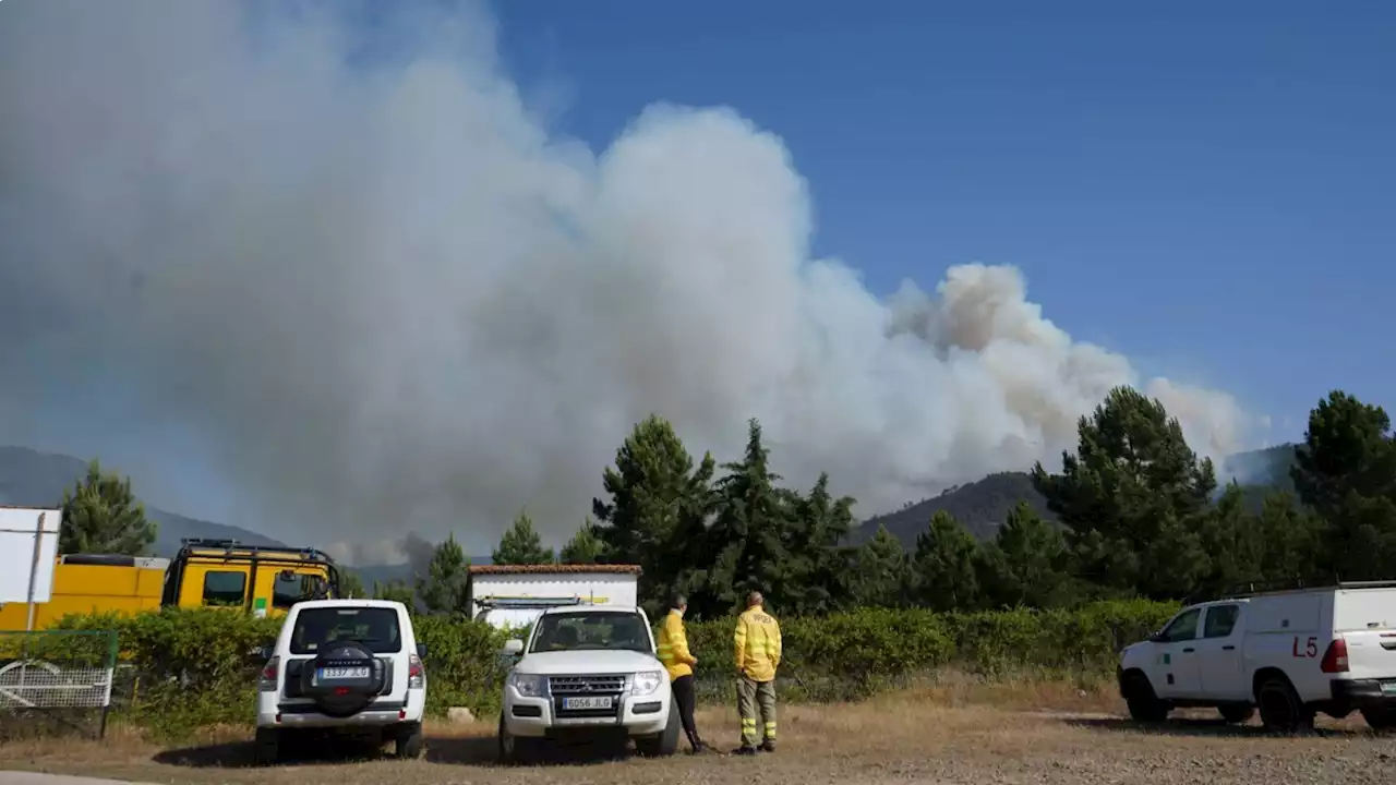 El incendio de las comarcas de Las Hurdes y Sierra de Gata queda controlado