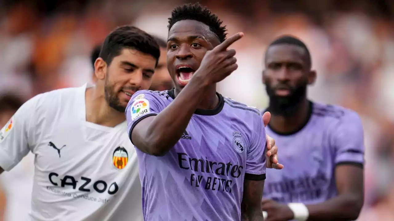 El Real Madrid denuncia ante la Fiscalía los cánticos racistas a Vinicius en Mestalla