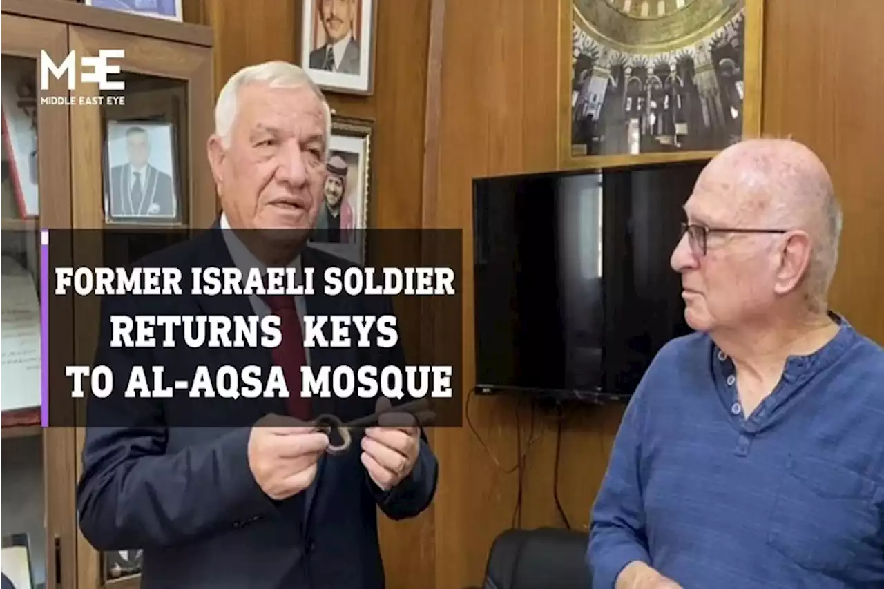 Merasa Tak Nyaman, Eks Tentara Israel Kembalikan Kunci Masjid Al-Aqsa yang Dicuri 56 Tahun Silam