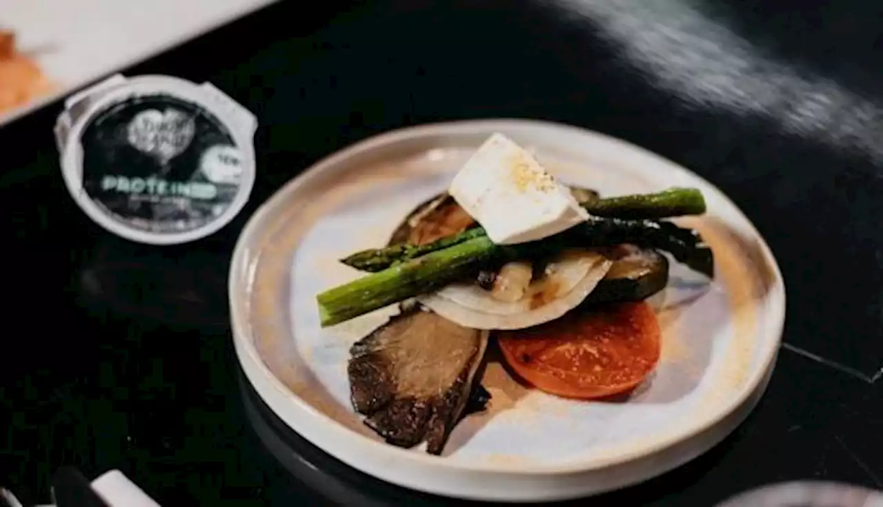 La Receta de Timbal de Verduras a la Plancha con Queso de...