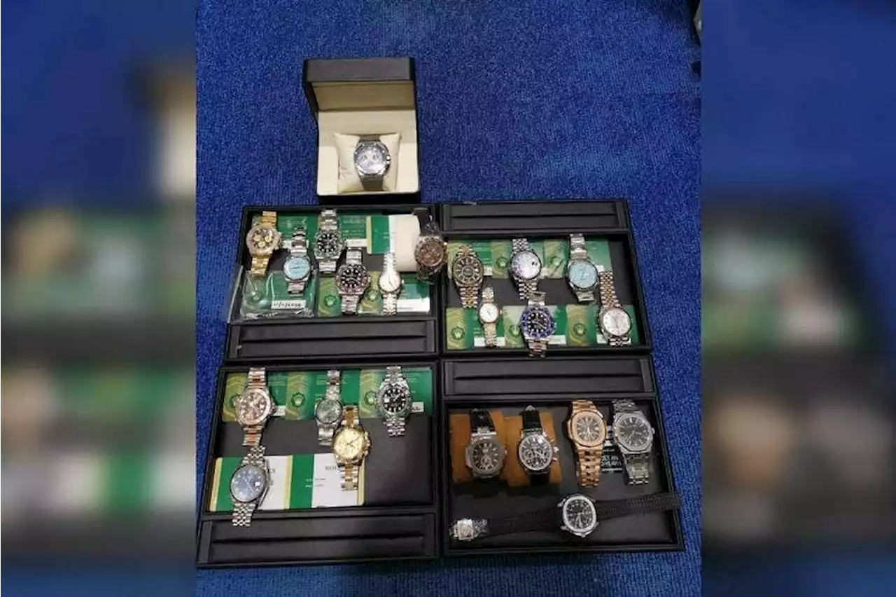 Man charged over alleged involvement in case linked to stolen luxury watches worth about $1.6m