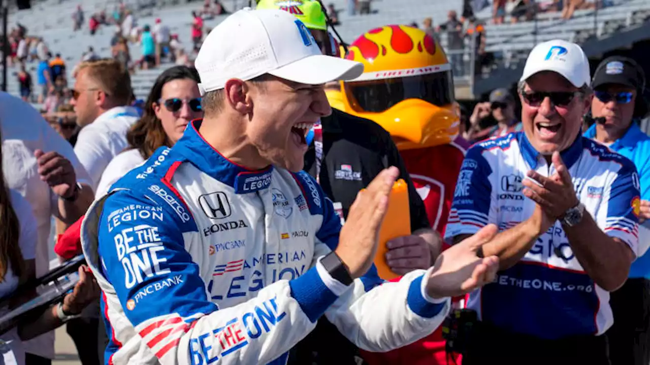 Alex Palou's record run earns Ganassi team a third straight Indy 500 pole - Autoblog