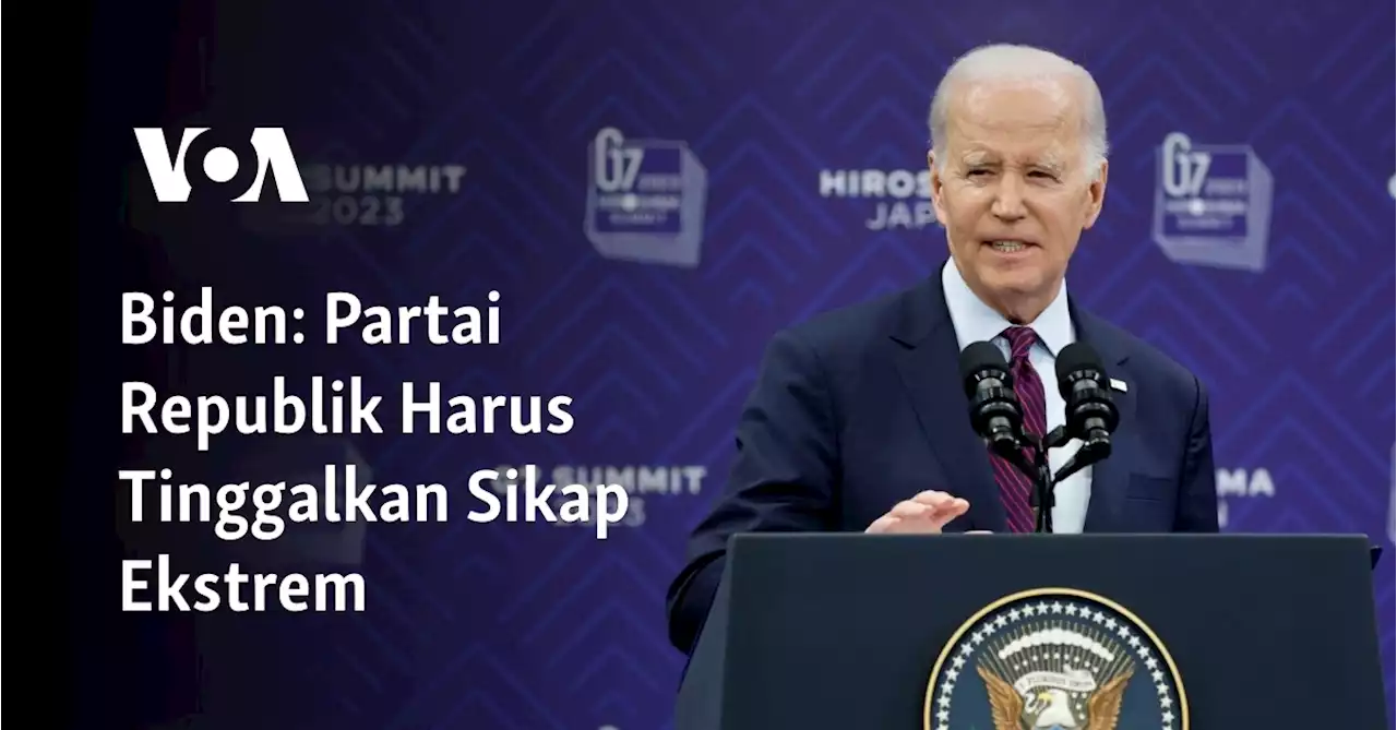 Biden: Partai Republik Harus Tinggalkan Sikap Ekstrem